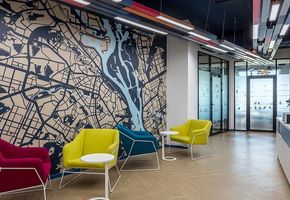 NAYADA оформила новый офис международной IT компании., Киев